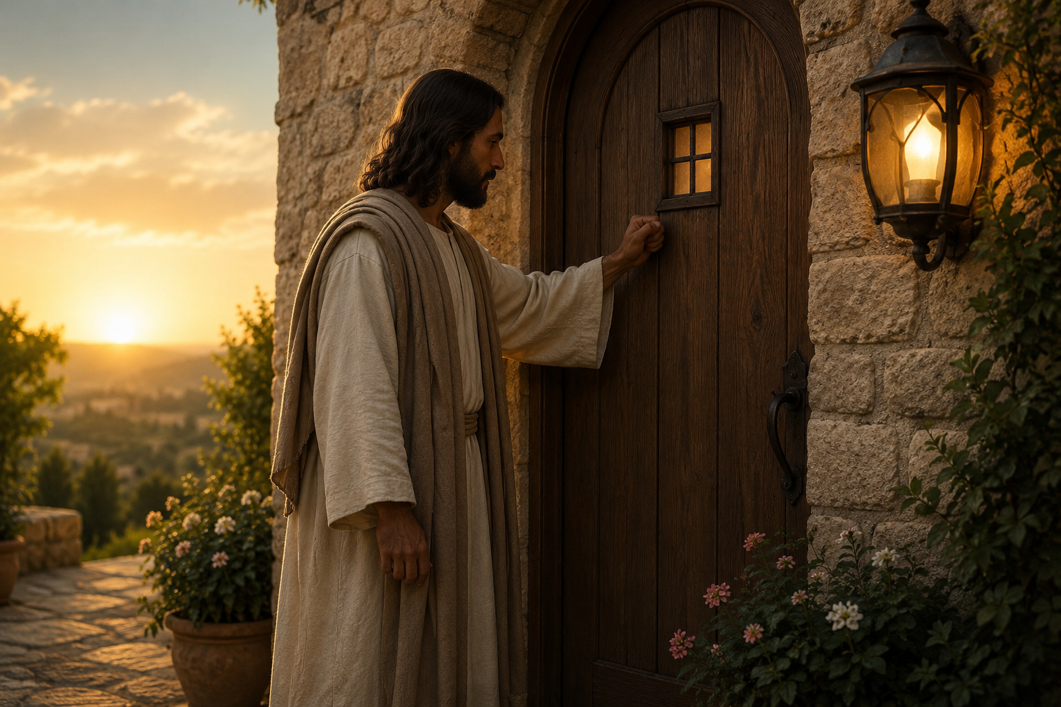 Jesus Is Knocking